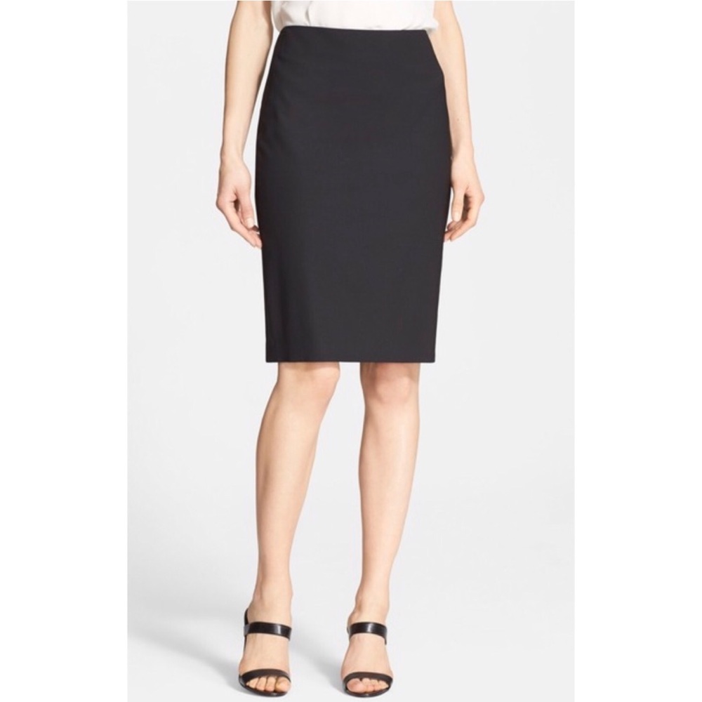 Theory wool black pencil skirt (4) - Like new!